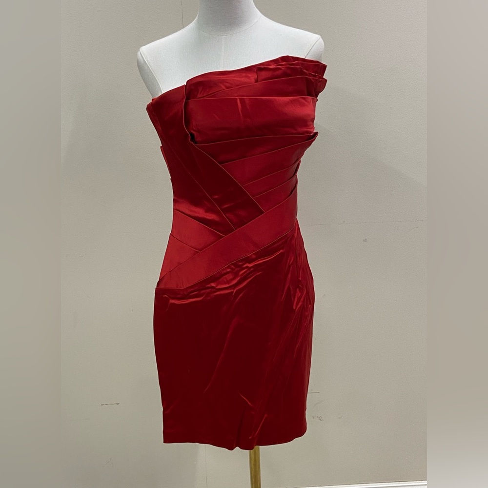 NWT Jovani Fun Red Dress. Size 8.